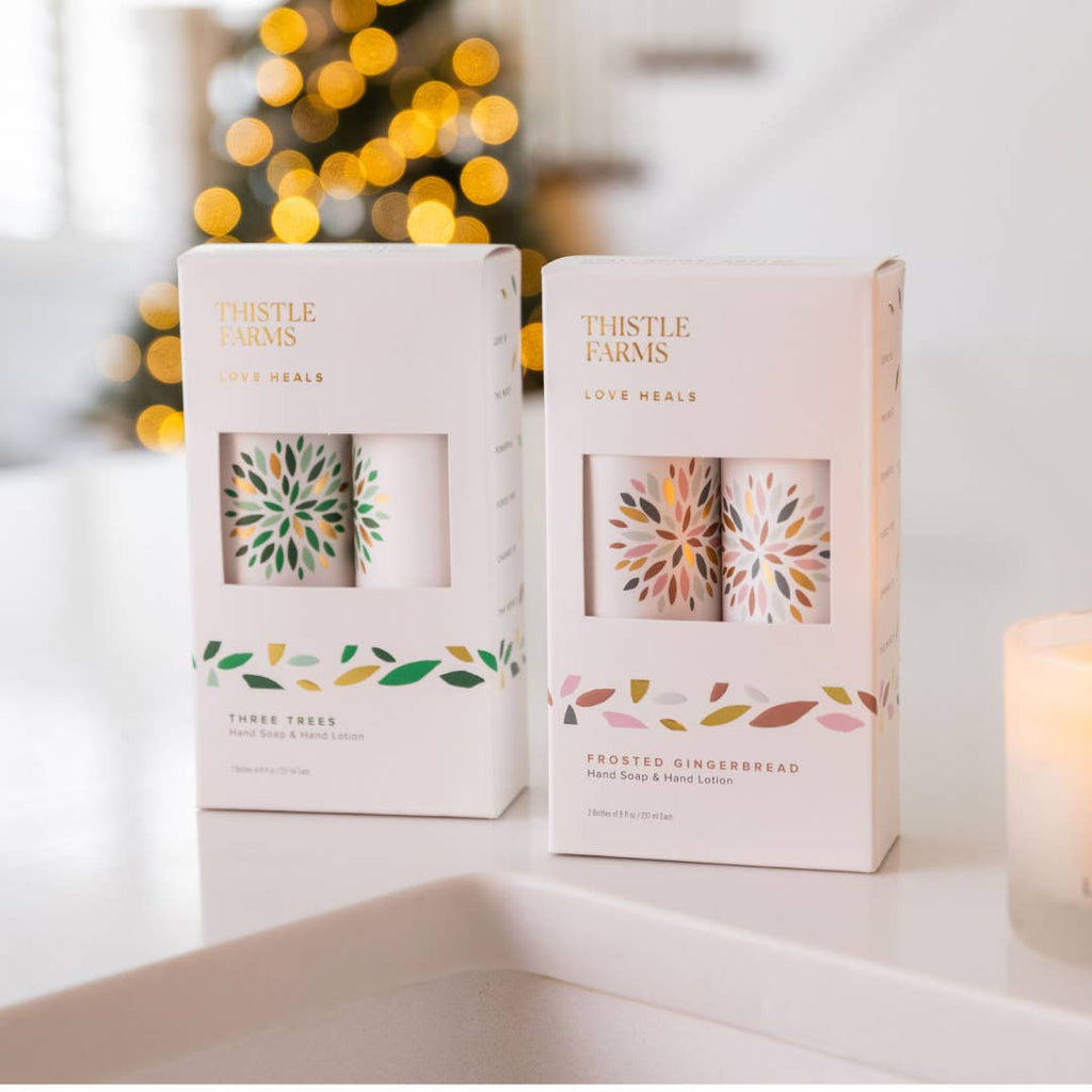 Hand Soap & Lotion Set | Frosted Gingerbread