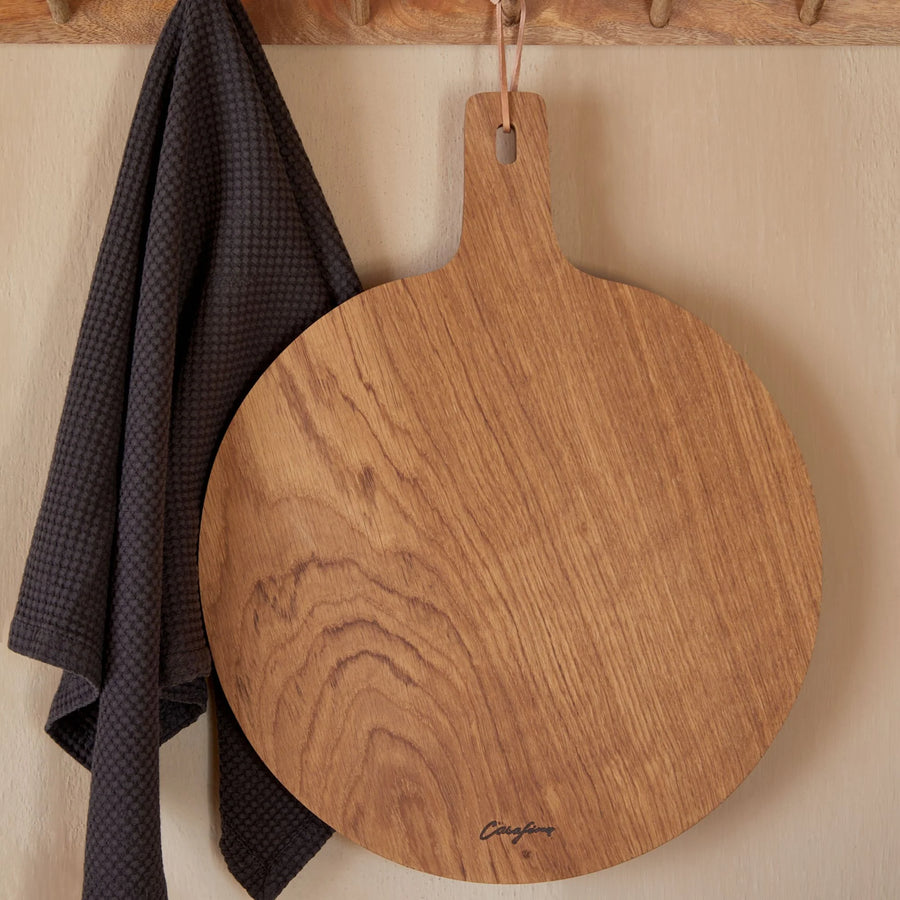 Oak Wood Cutting/Serving Board | Round