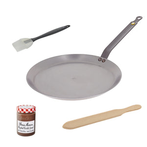 de Buyer + Bonne Maman Crepe Making Set