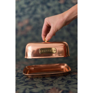 Copper Butter Dish