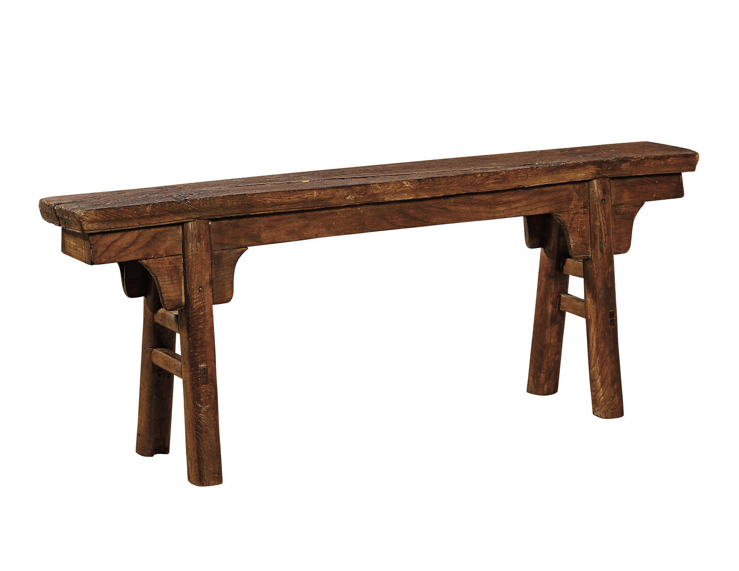 Collected Antique Wooden Bench