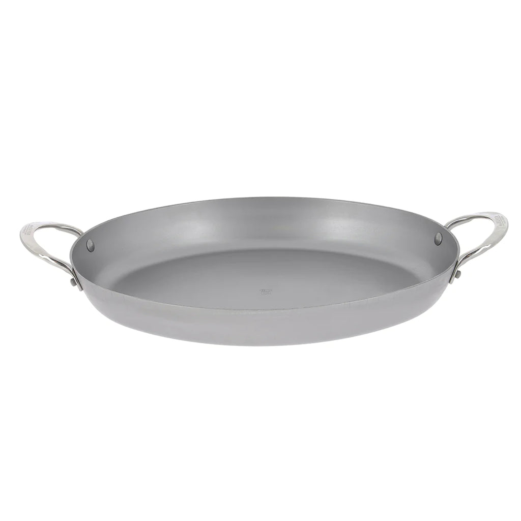 MINERAL B Carbon Steel Oval Roasting Pan