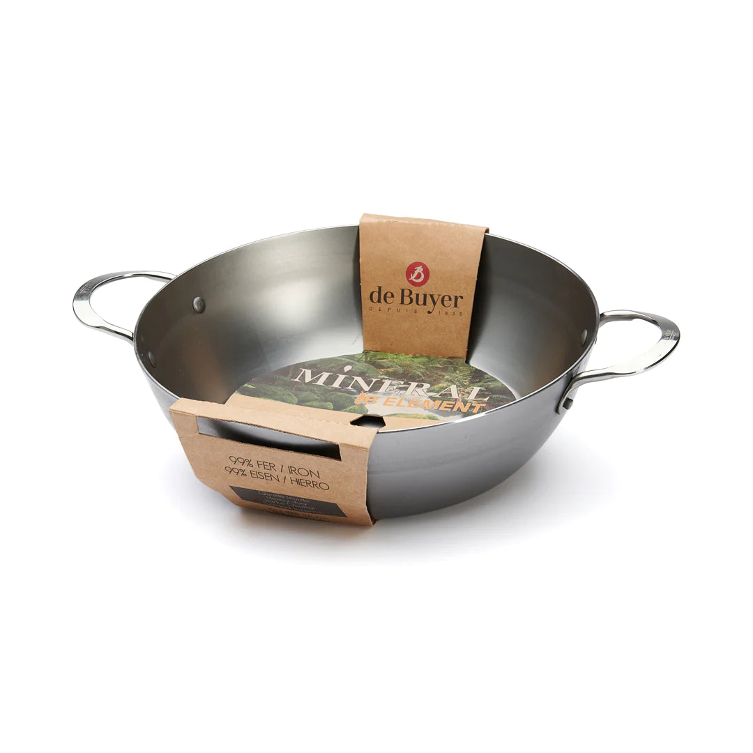 MINERAL B Carbon Steel Paella Pan