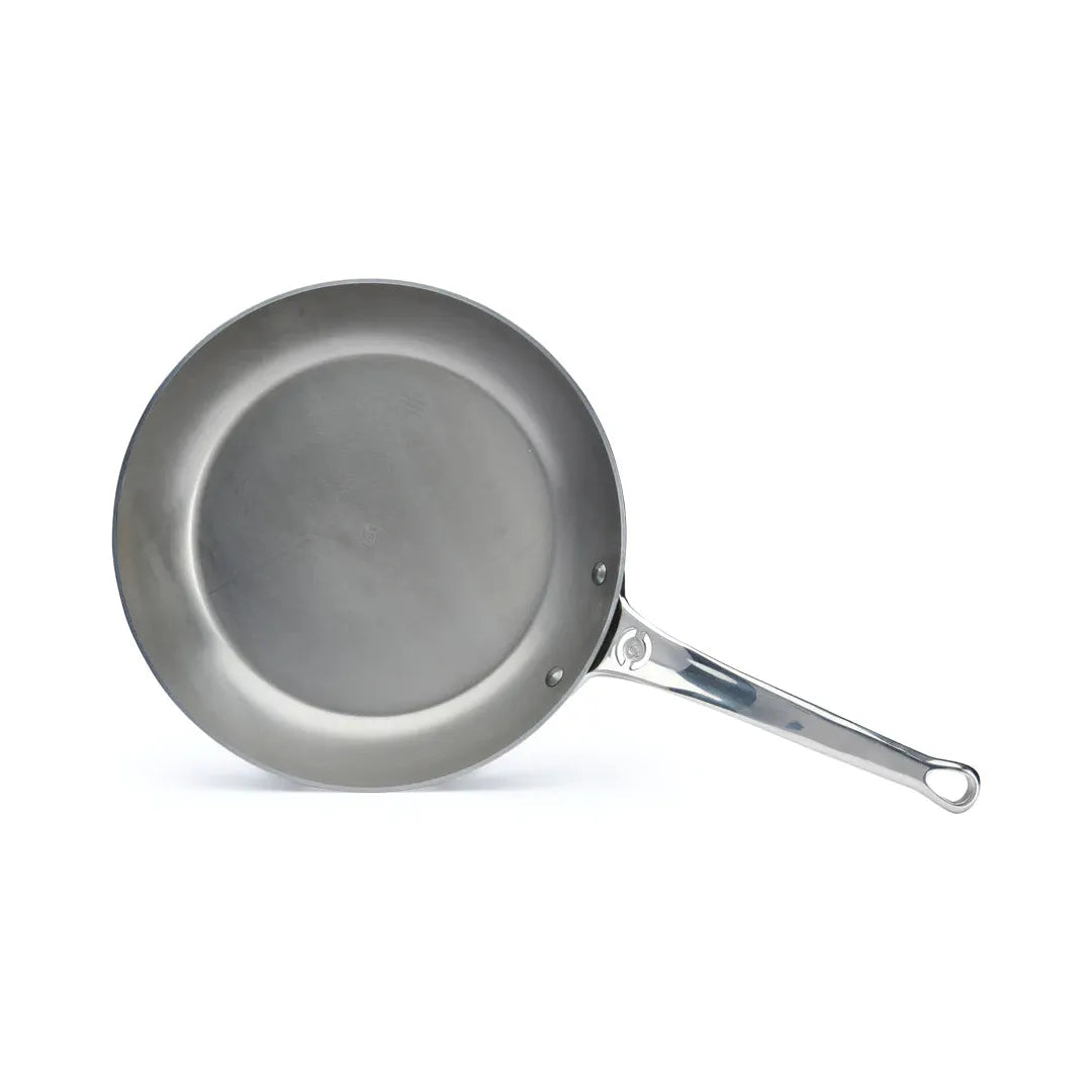 de Buyer MINERAL B Carbon Steel Omelette Pan - 9.5” - Naturally Nonstick -  Made in France