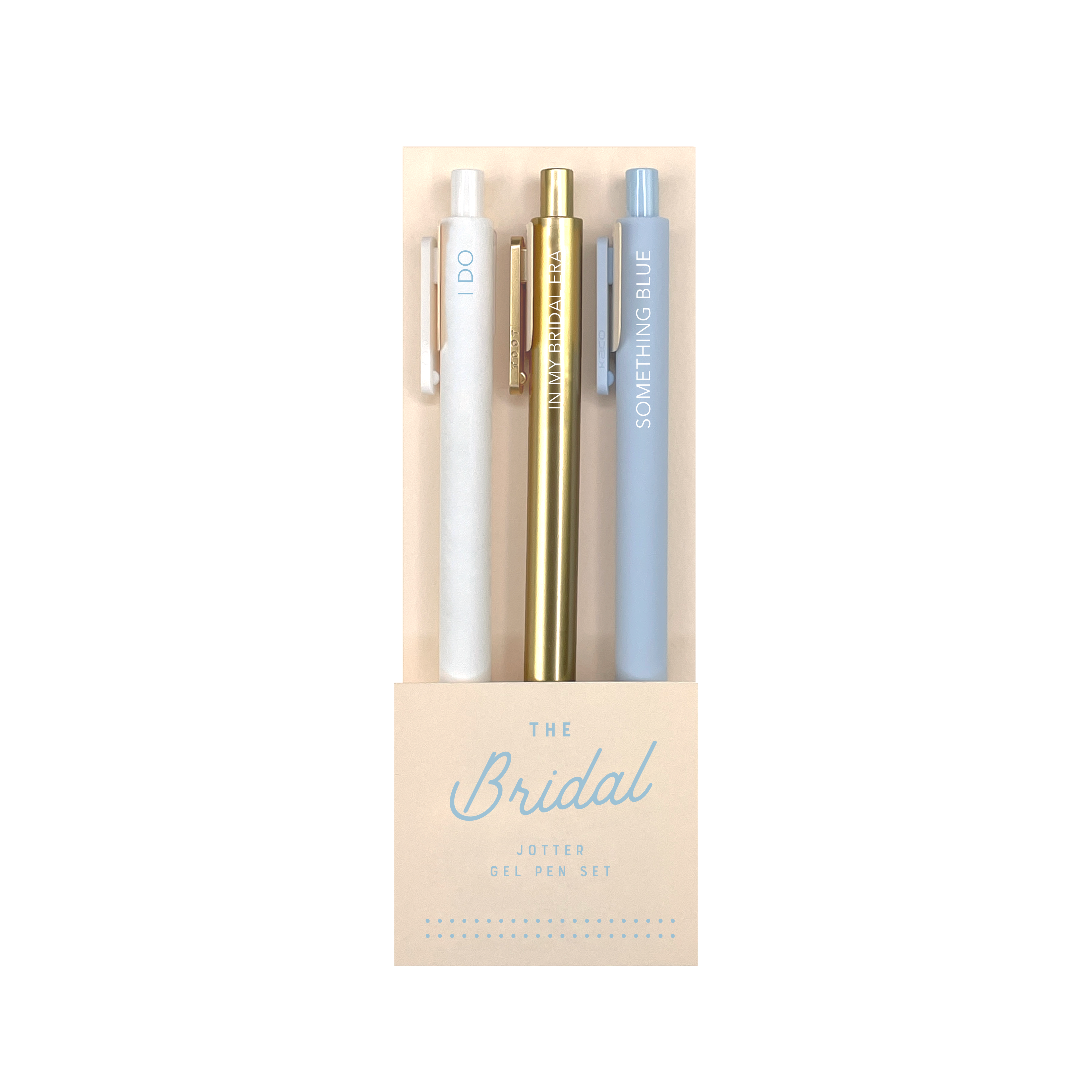 S/3 Gel Pens | Bridal Jotter Set
