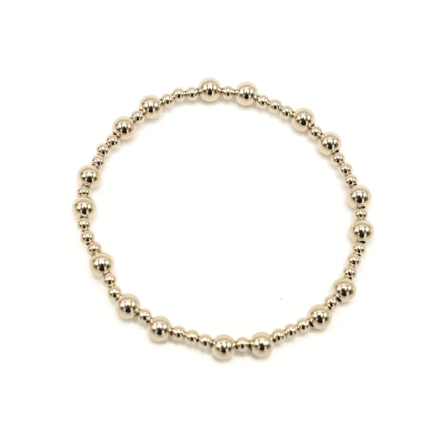 The Charleston 14k Gold filled Beaded Bracelet
