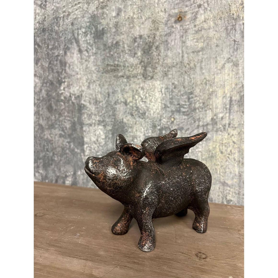 Cast Iron Flying Pig