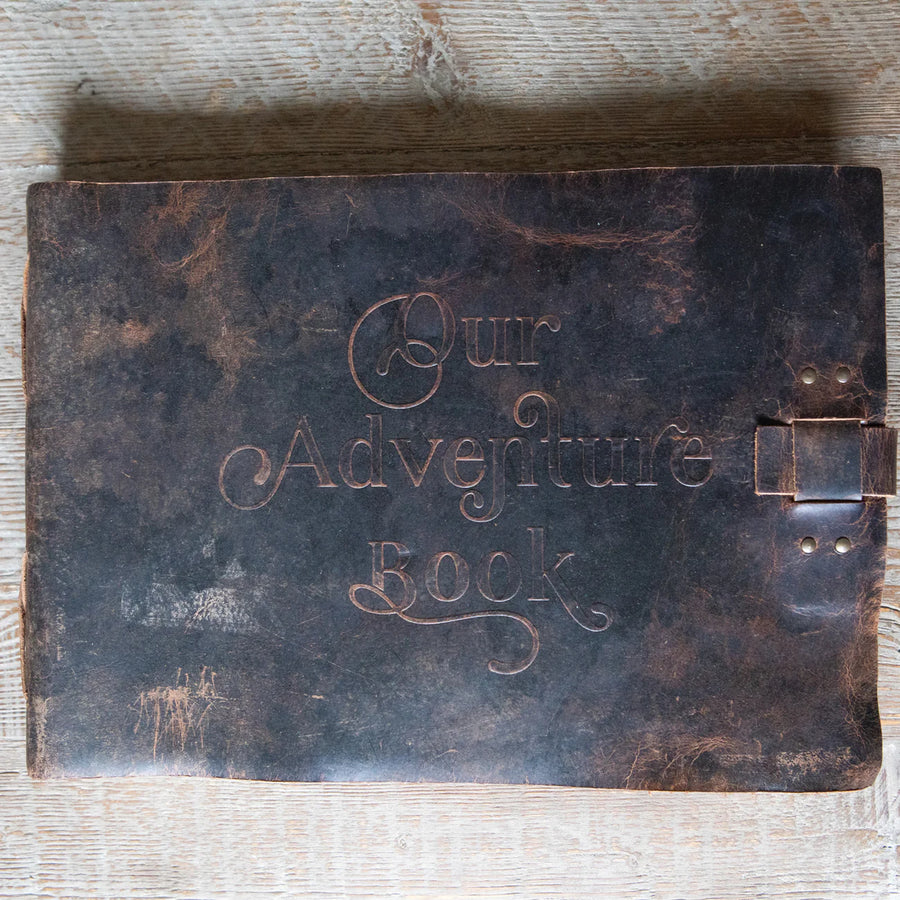 Adventure Guest Book | Embossed