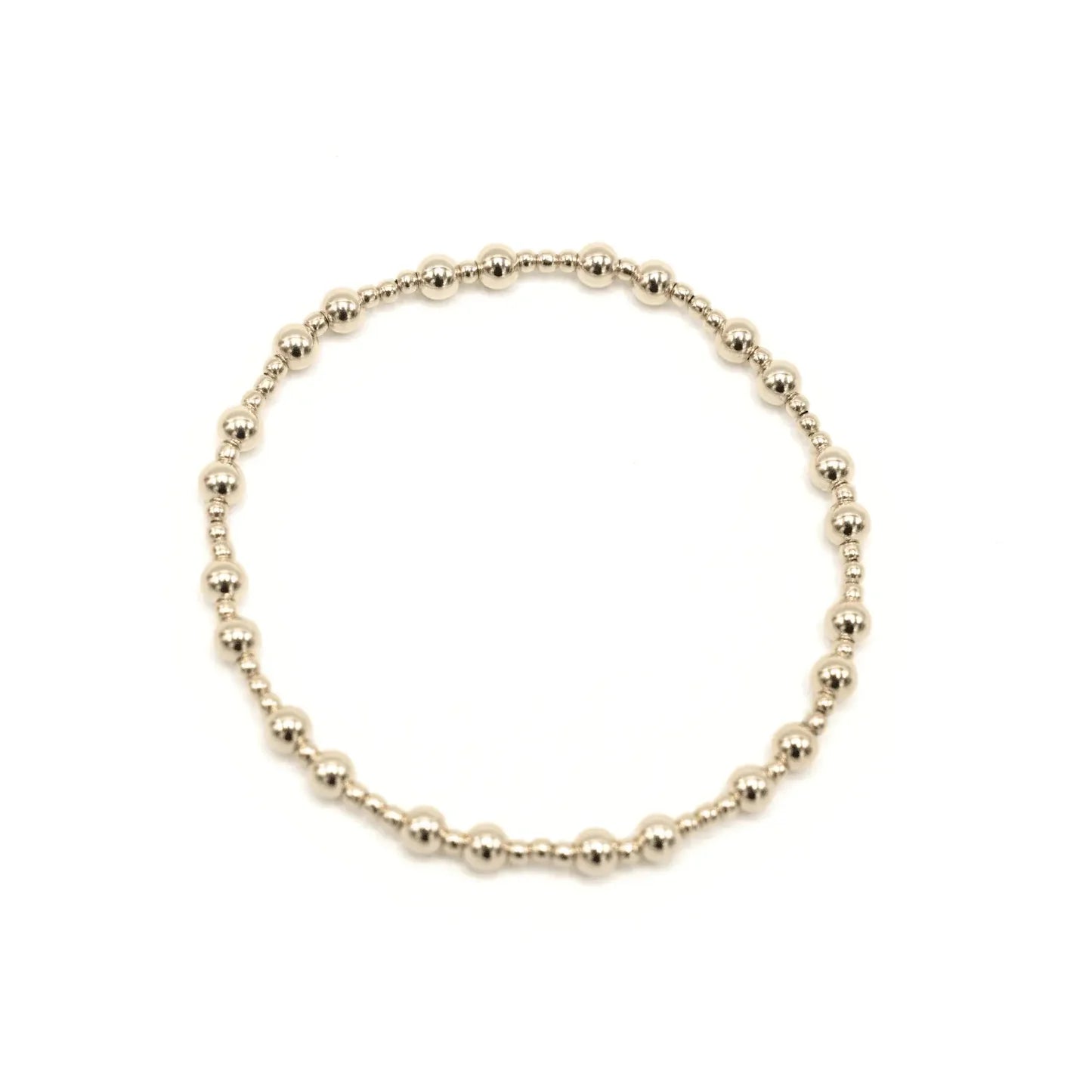 The Charleston 14k Gold filled Beaded Bracelet