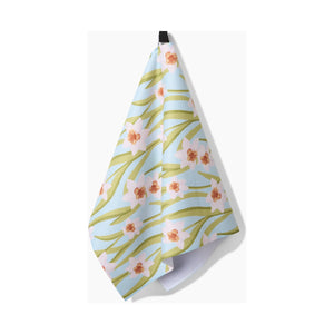 Geometry - Daffodil Sky Tea Towel