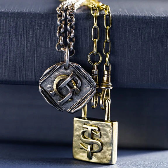 Everything Necklace - Ceramic Coated Brass - 16"