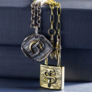 Everything Necklace - Ceramic Coated Brass - 16"