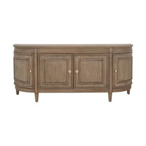 Claude Bow Front Sideboard | Large - Brown