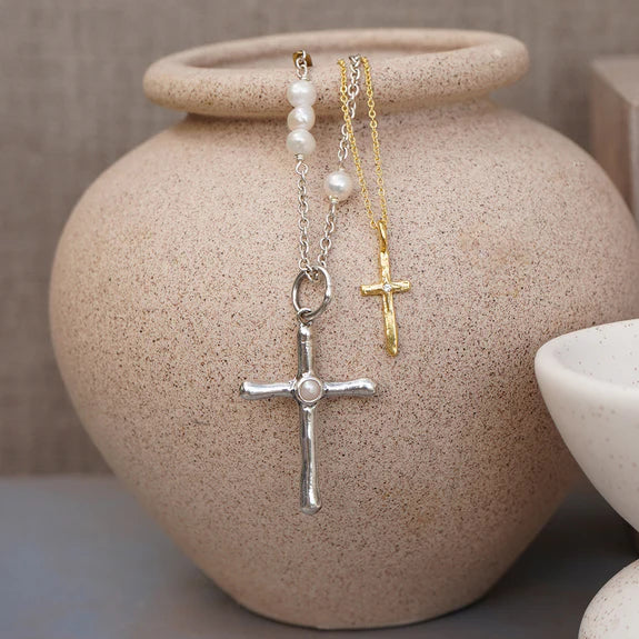 Peacemaker Cross Necklace