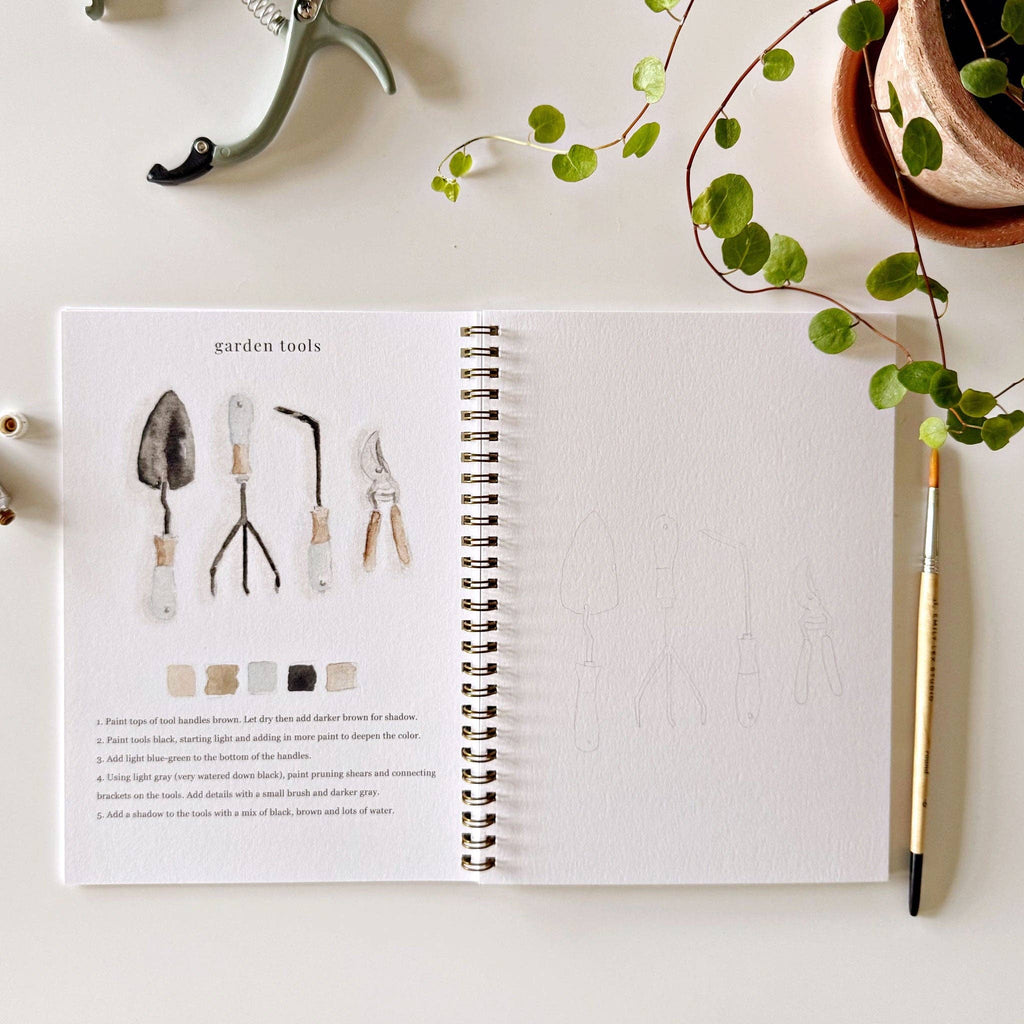 Watercolor Workbook | Garden