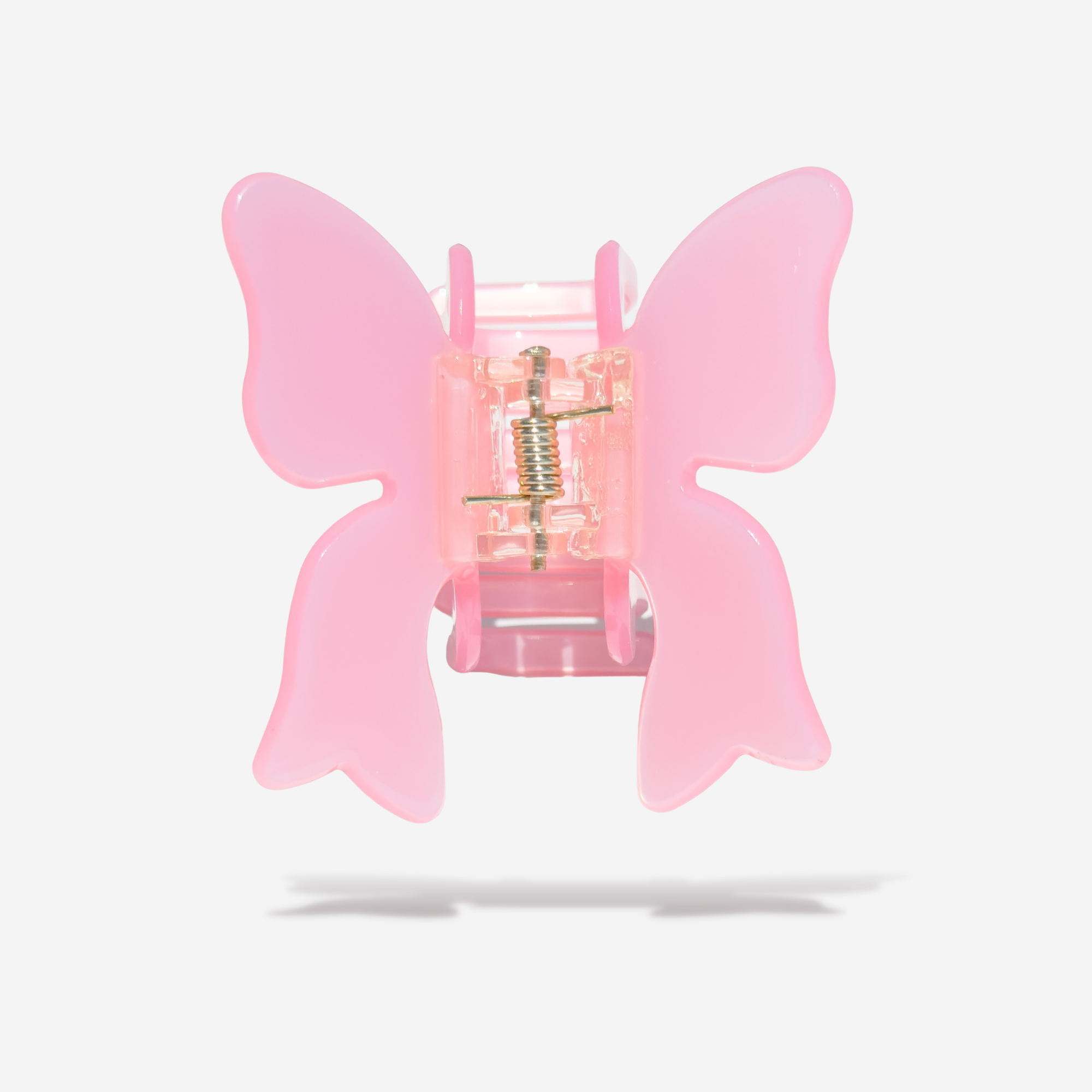 Butterfly Bow Hair Claw Clip | Pink