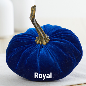 Velvet Pumpkin | Small- Gold
