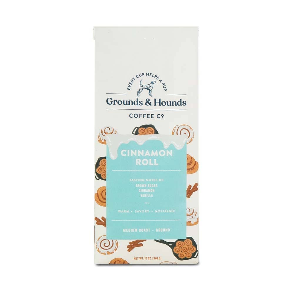 Grounds & Hounds Coffee Co. | Cinnamon Roll - Whole Bean