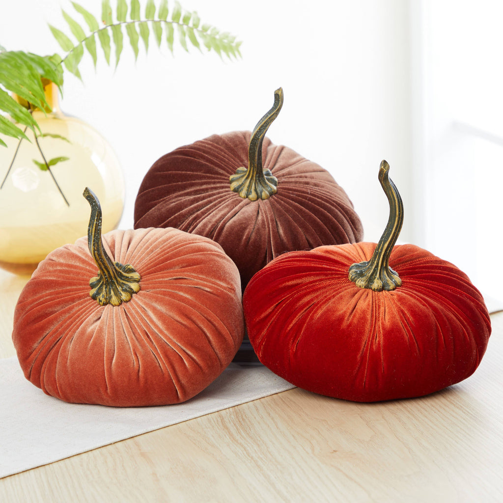 Velvet Pumpkin | Extra Large - Gold