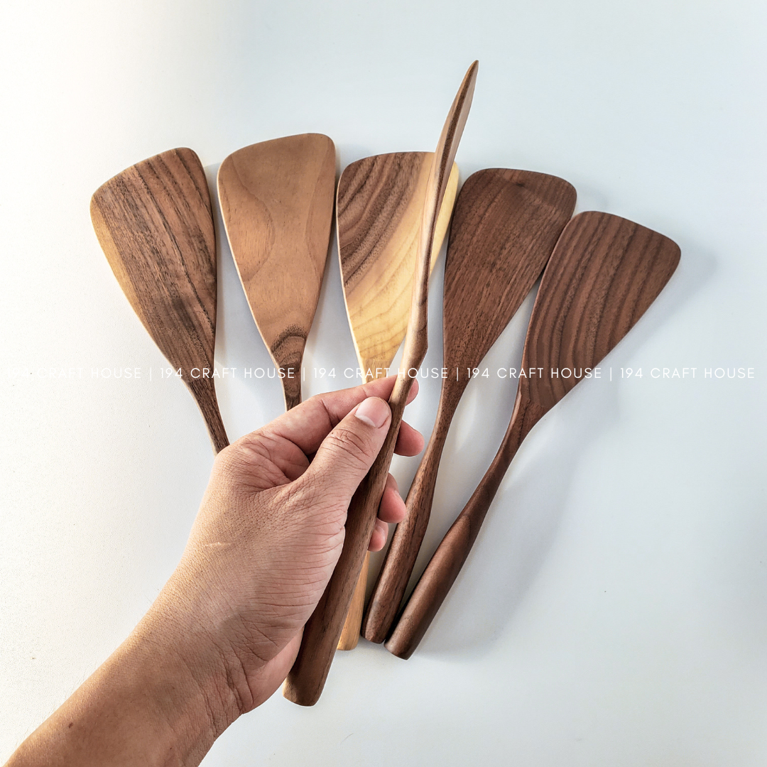 Walnut Wood Spatula | 12”