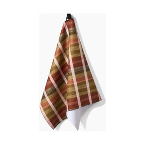 Geometry - Fall Harvest Stripes Tea Towel