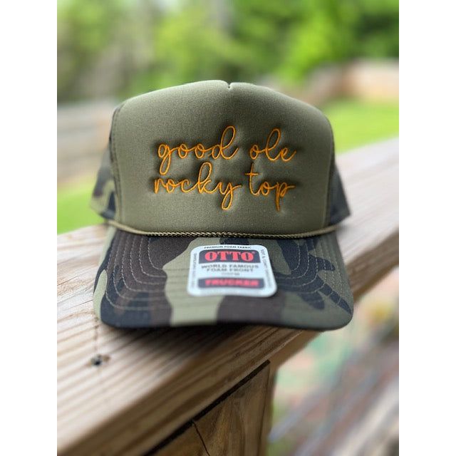 Script Foam Trucker Hat