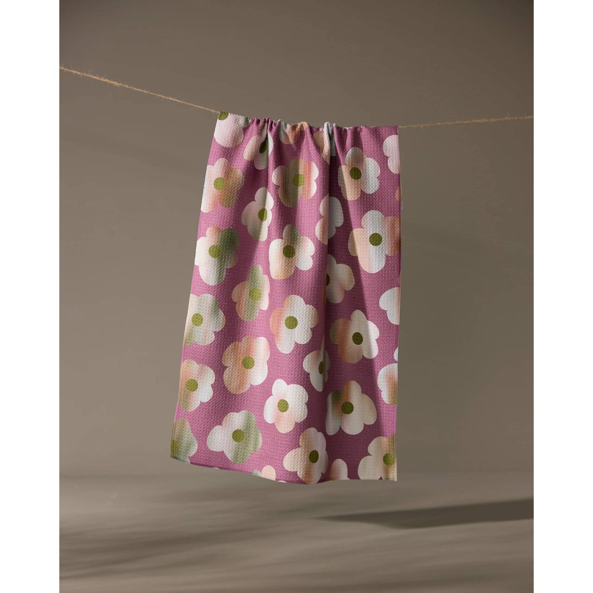 Geometry - Brushed Bouquet Tea Towel