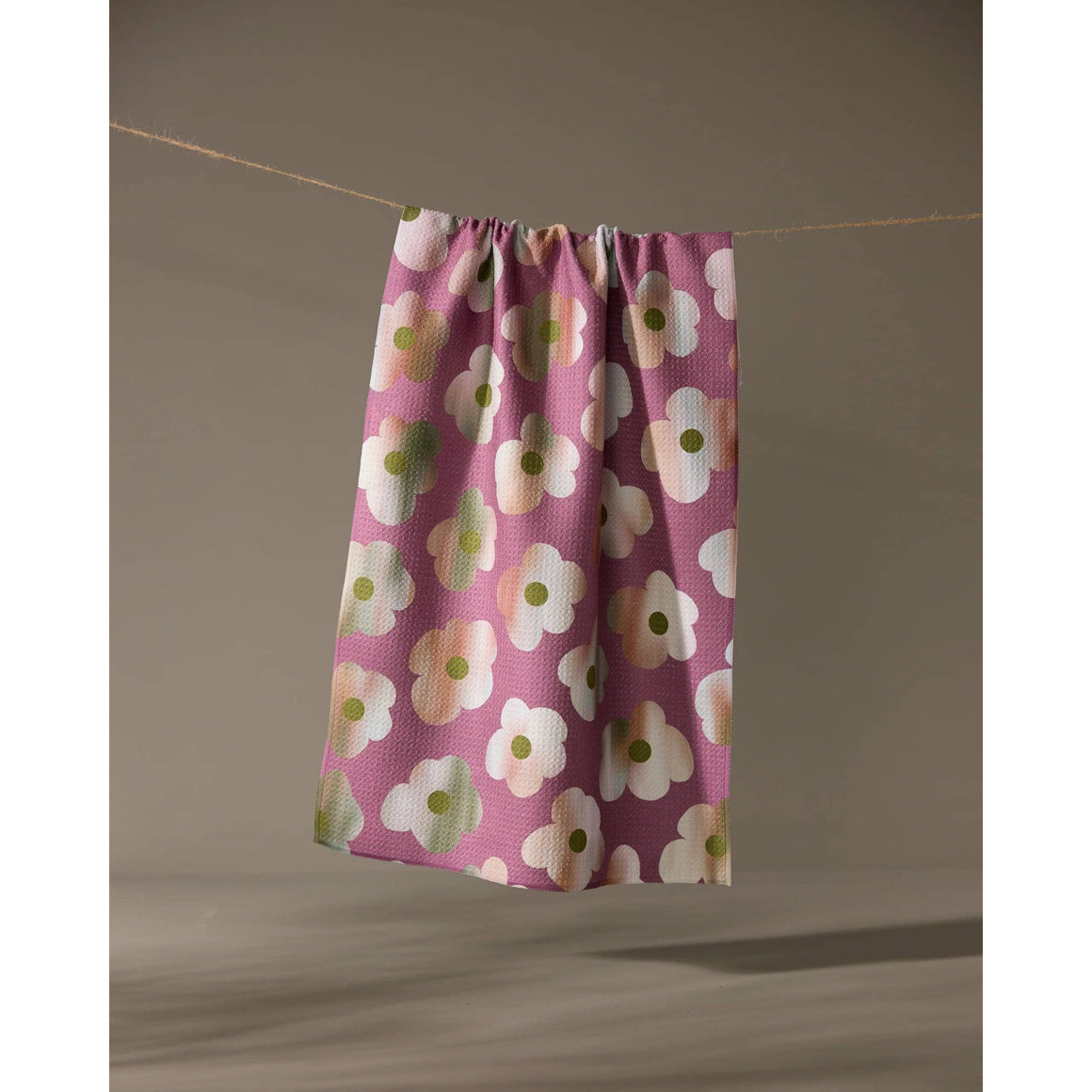 Geometry - Brushed Bouquet Tea Towel