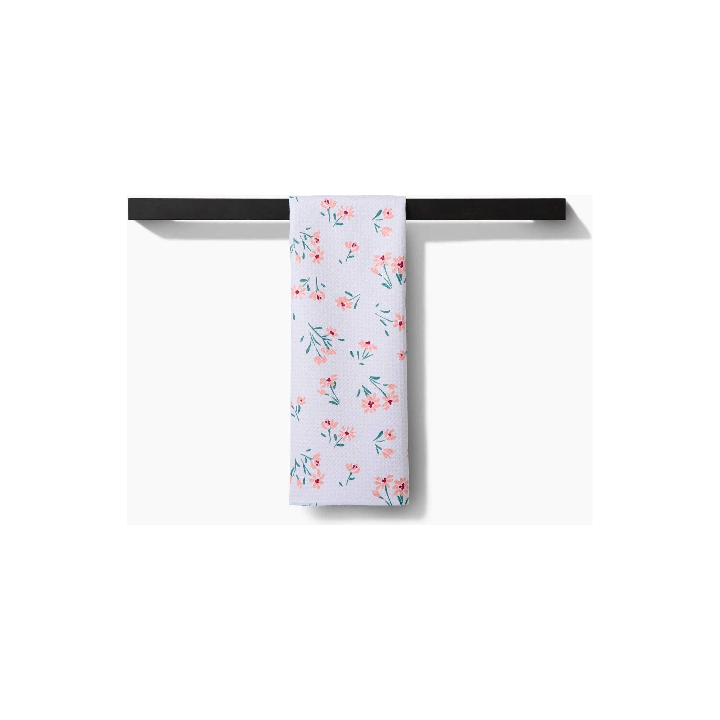 Geometry - Cottage Garden Tea Towel