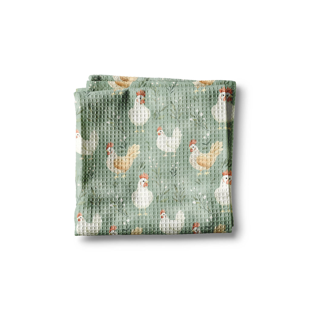 Kitchen Towel | Chicken Collage