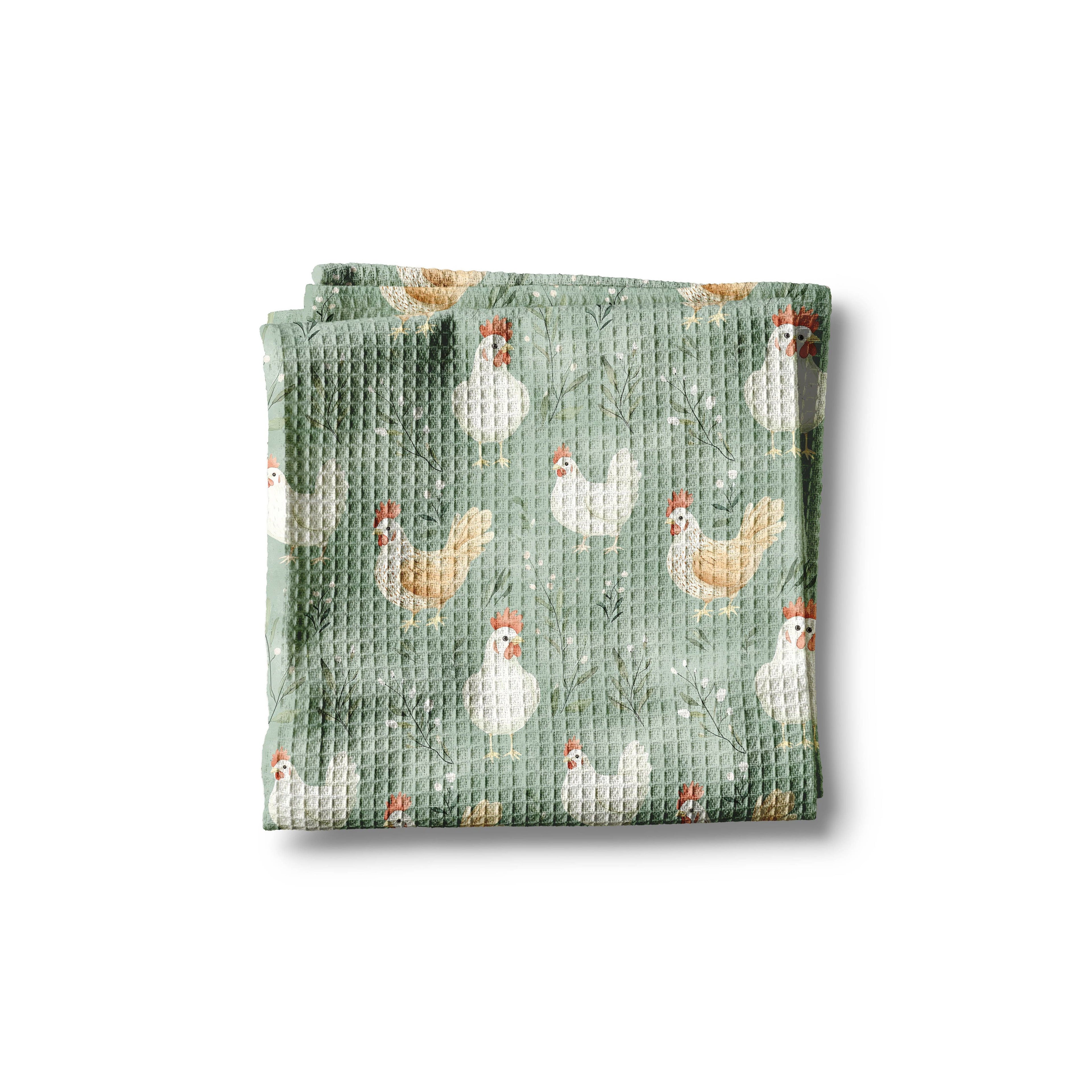 Kitchen Towel | Chicken Collage