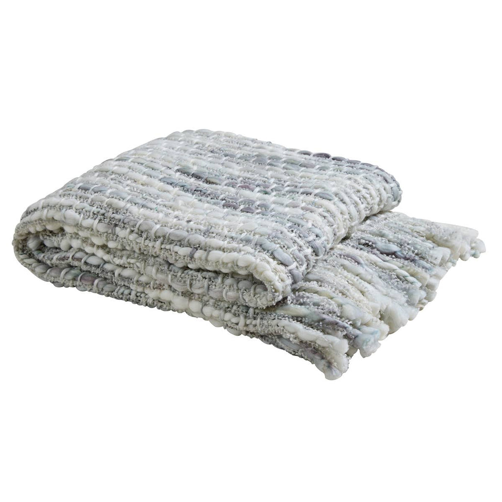 Chunny Throw  | Gray + White
