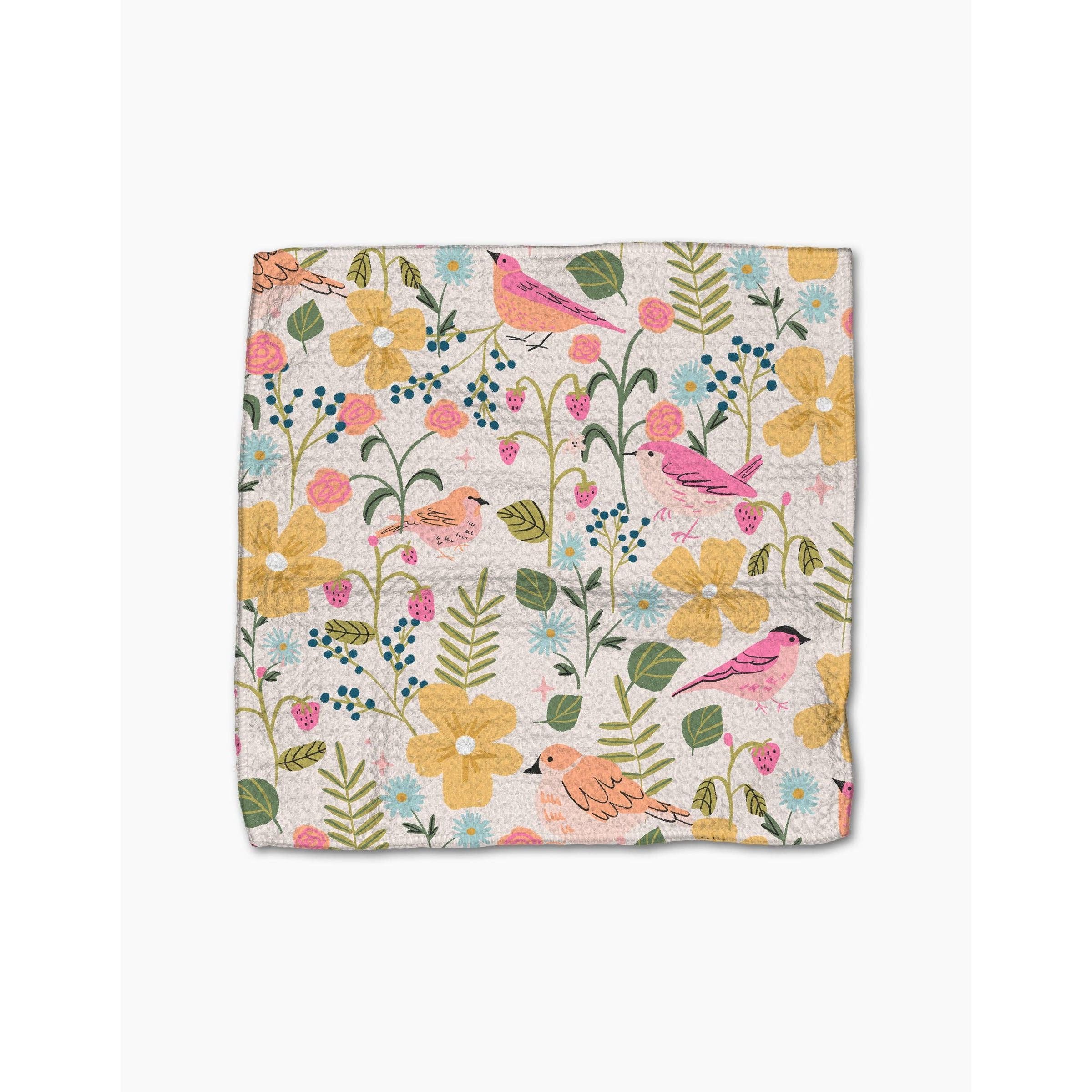Geometry - Summer Songbirds Dishcloth Set