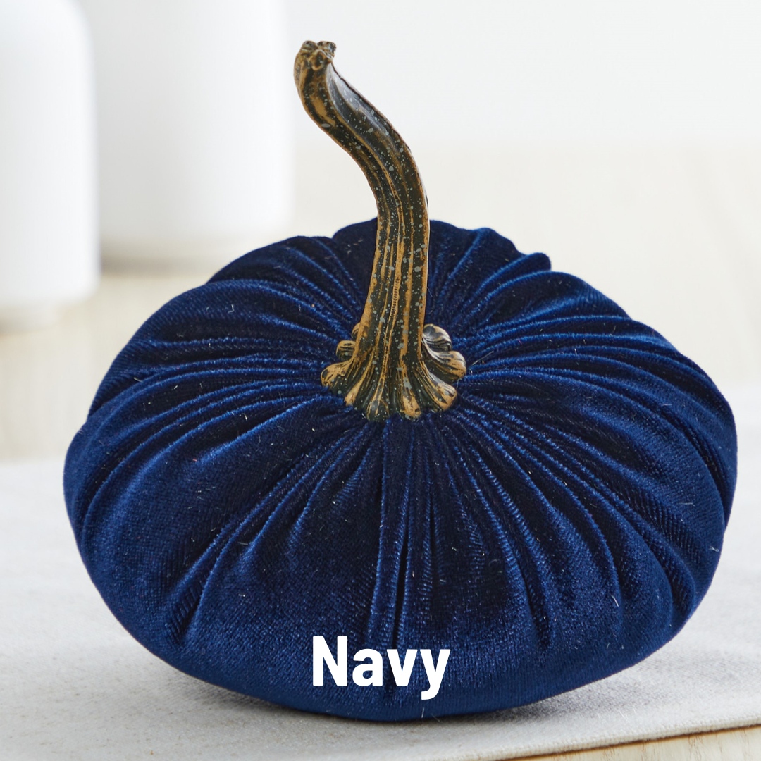 Velvet  Pumpkin | Small - Avocado