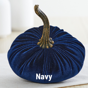 Velvet Pumpkin | Small- Gold