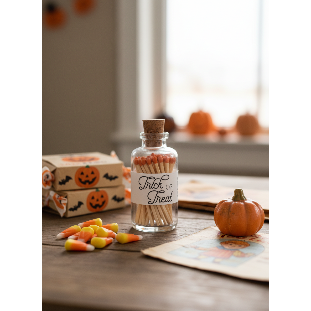 Vintage Apothecary Matches | Trick or Treat