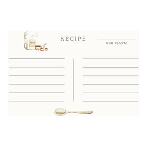 Hand Illustrated Recipe Card Box Set