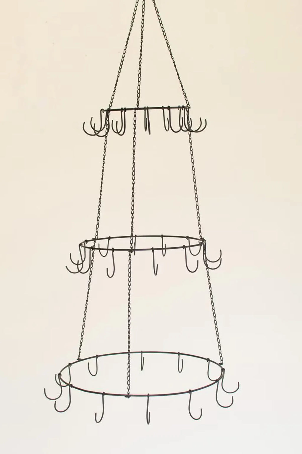 Three-Tier Hanging Wire Display Tree