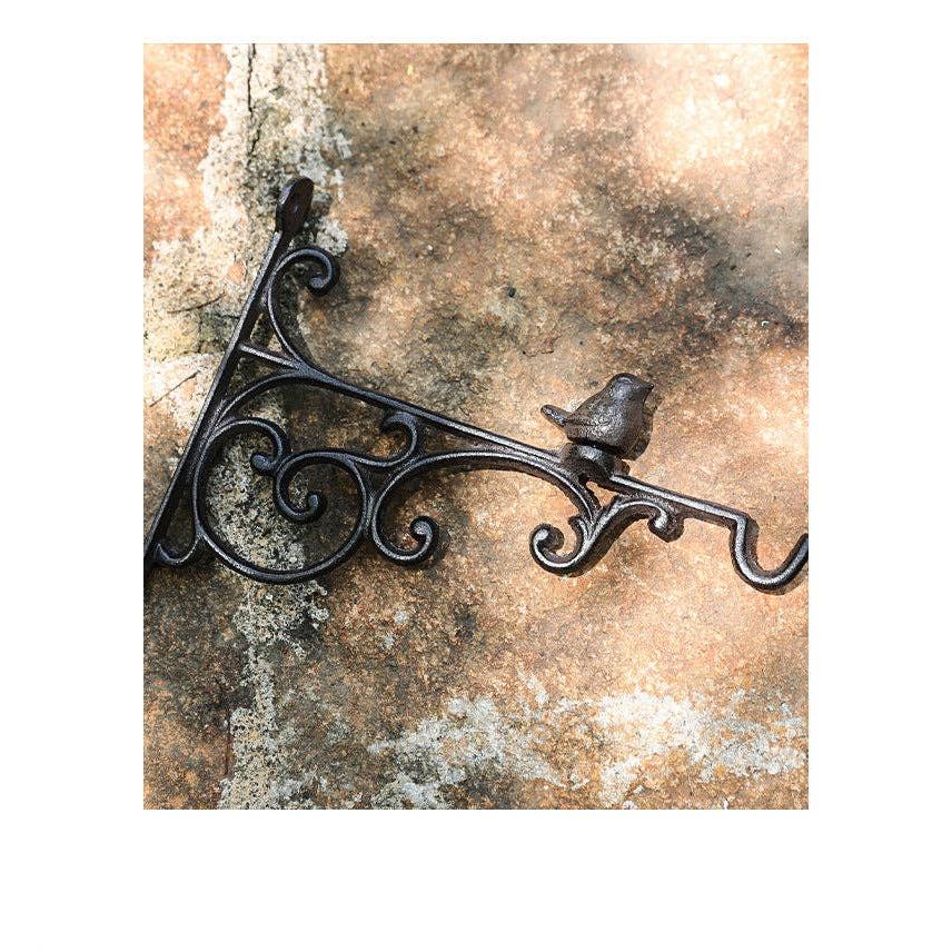 Cast Iron Bird Hook Bracket