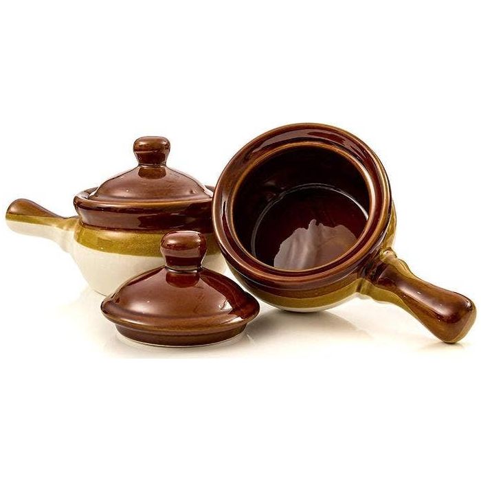 Puebla Ceramic French Onion Soup Crock