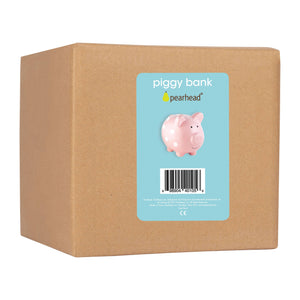 Polka Dot Piggy Bank | Gray