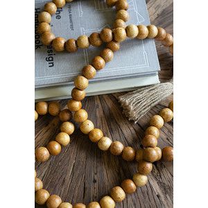 Wood Bead Garland