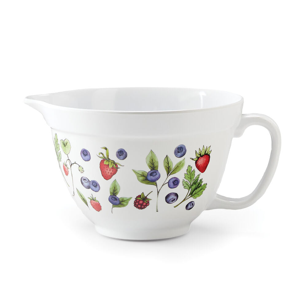 Berries Melamine Batter Bowl