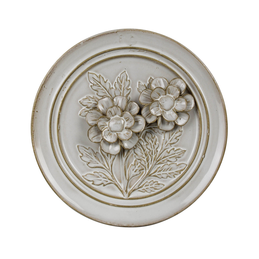 Ceramic Wall Art | Flower