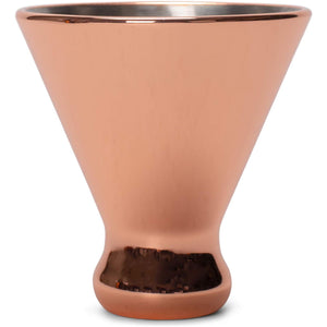 Copper Martini Glass