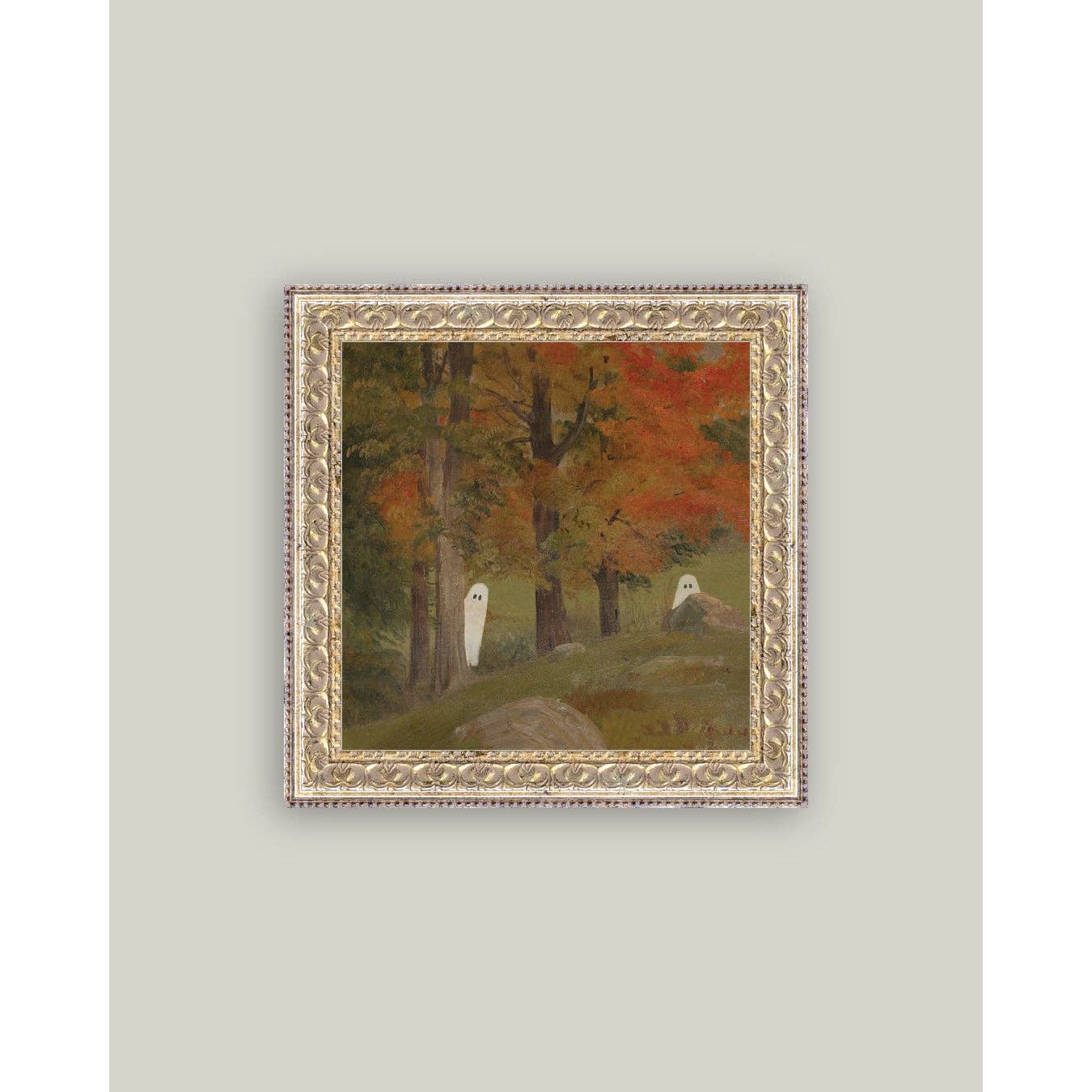 Silent Night Framed Art | 6x6