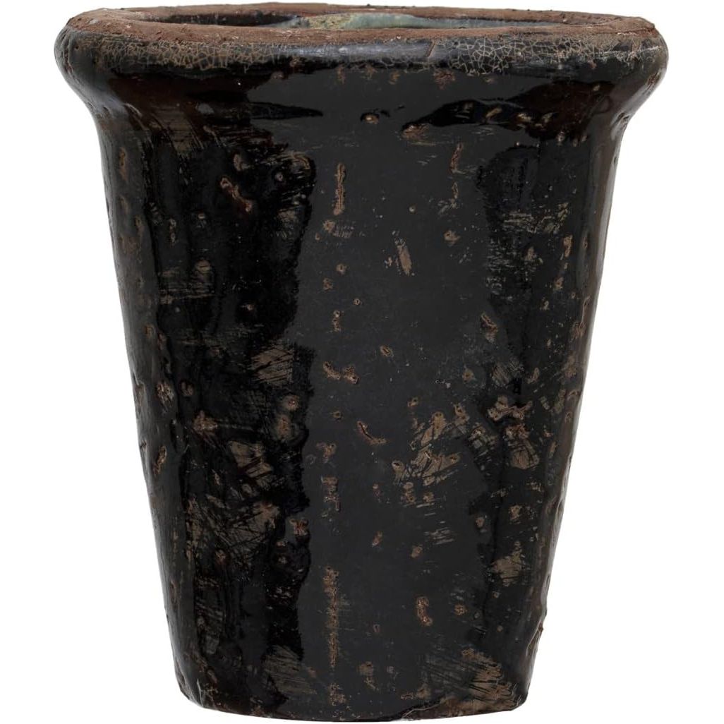 Black Terracotta Planter