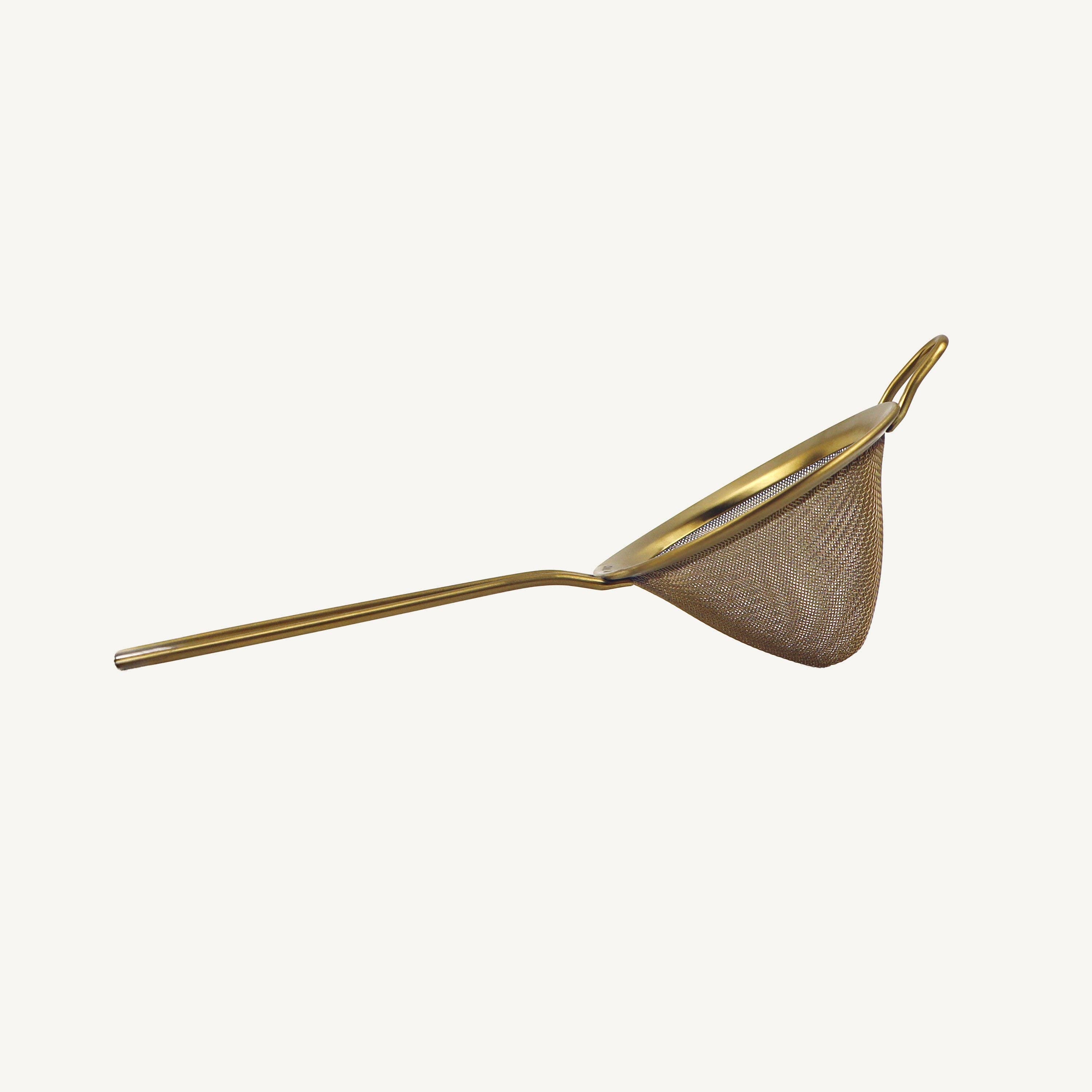 Artisan Brass Fine Mesh Strainer