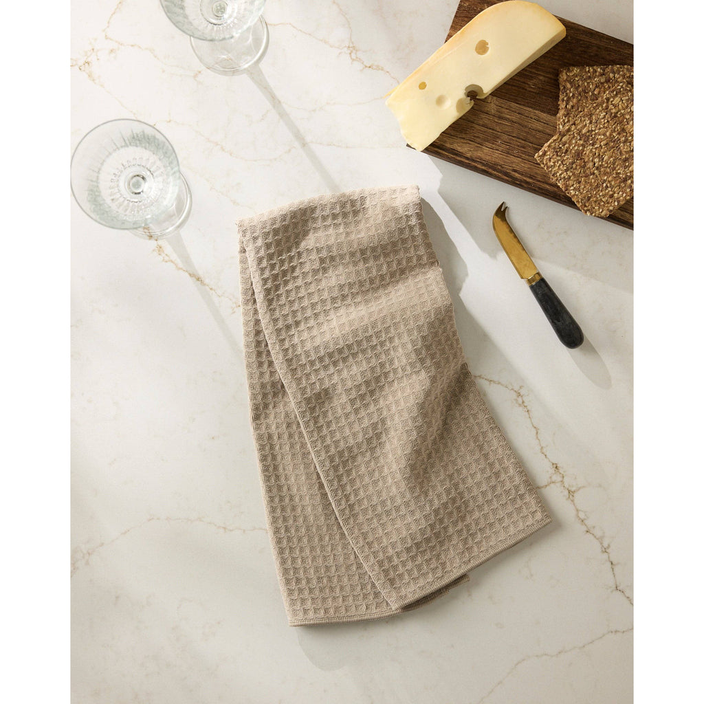 Geometry Truffle Hand Towel | Latte