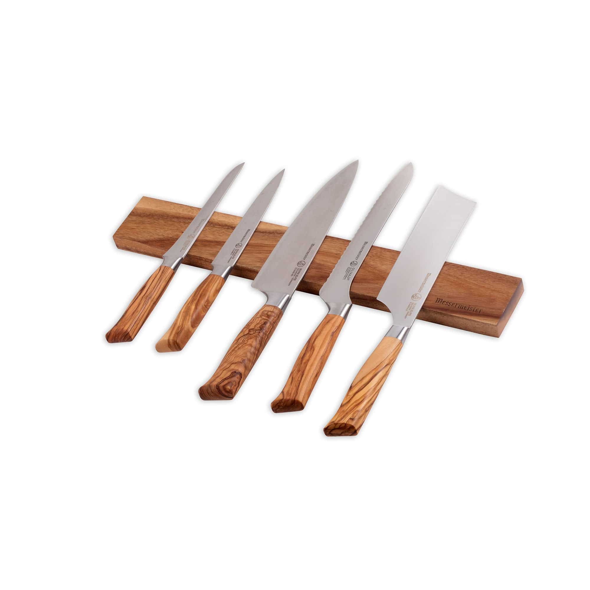 Messermeister Wall Wood Knife Magnet Bar | 17.75"